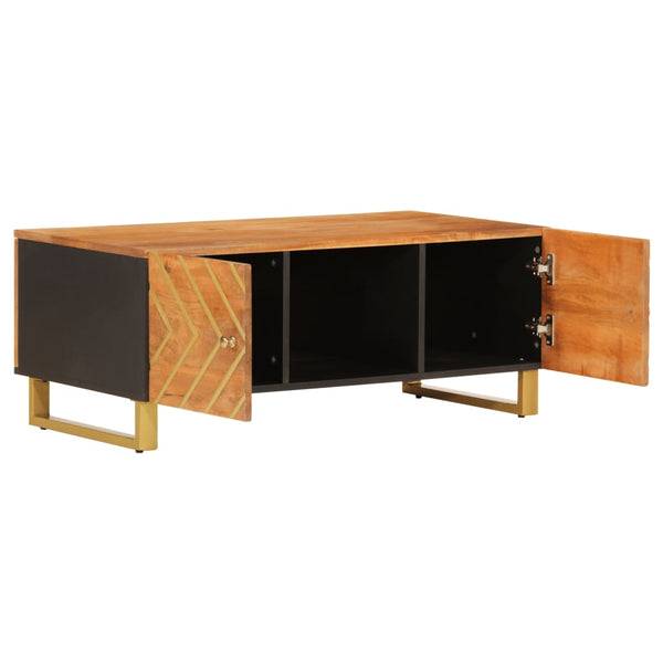 Couchtisch Mango Massivholz 100x54 cm