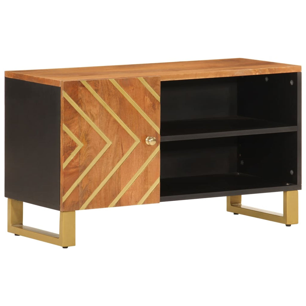 TV-Schrank Mango Massivholz 80 cm