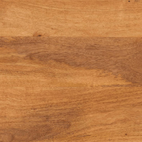 Badschrank Mango Massivholz Braun Schwarz