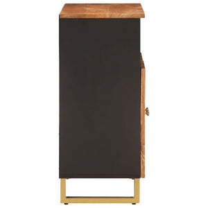 Beistellschrank Mango Massivholz 60x33,5x75cm