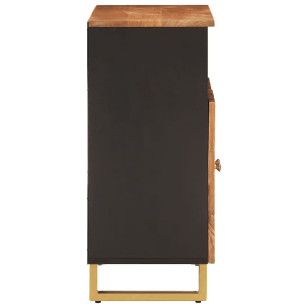 Beistellschrank Mango Massivholz 60x33,5x75cm