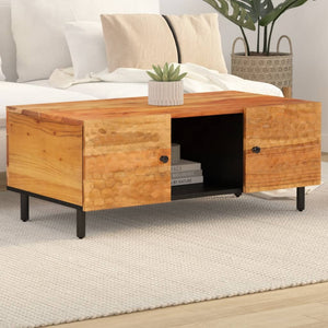 Couchtisch Akazie Massivholz 100x54 cm