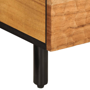 Couchtisch Akazie Massivholz 80x54 cm