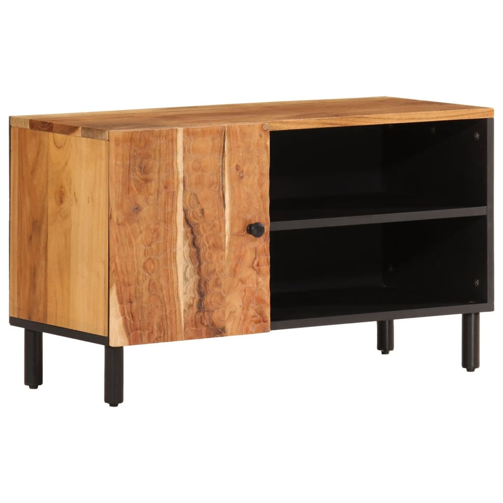 TV-Schrank Akazie Massivholz 80 cm