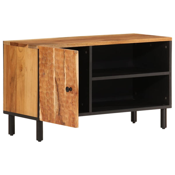 TV-Schrank Akazie Massivholz 80 cm