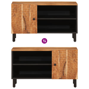 TV-Schrank Akazie Massivholz 80 cm
