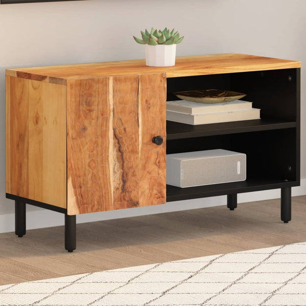TV-Schrank Akazie Massivholz 80 cm