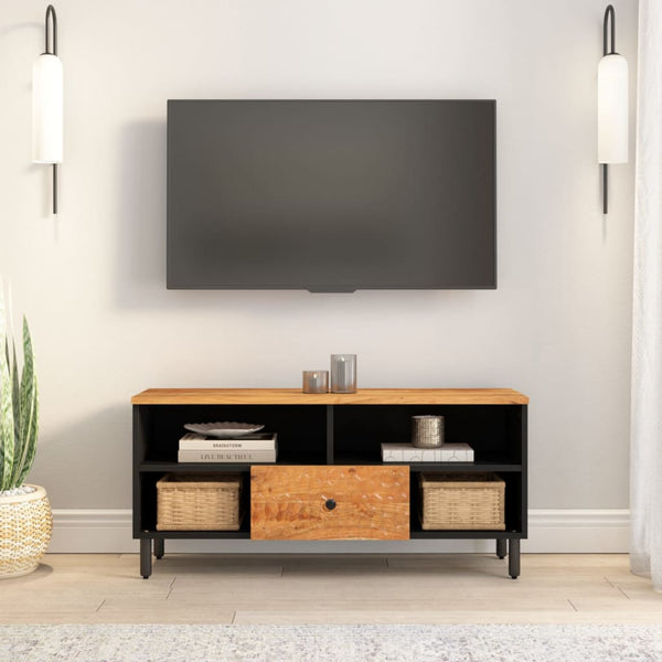 TV-Schrank Akazie Massivholz 100 cm