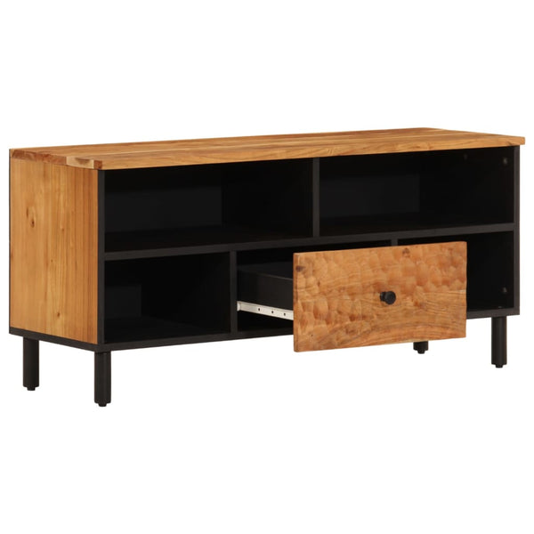 TV-Schrank Akazie Massivholz 100 cm