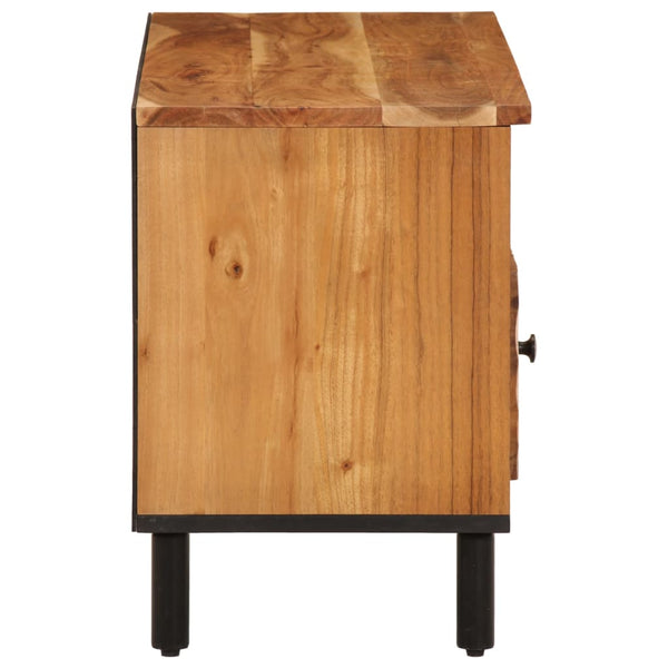 TV-Schrank Akazie Massivholz 100 cm