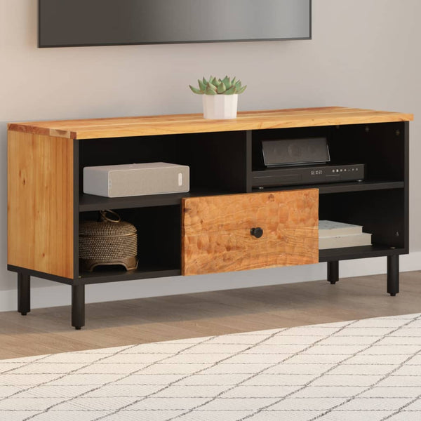 TV-Schrank Akazie Massivholz 100 cm