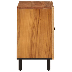 Waschbeckenunterschrank Akazie Massivholz 62 cm