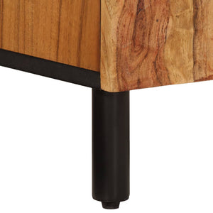 Waschbeckenunterschrank Akazie Massivholz 62 cm