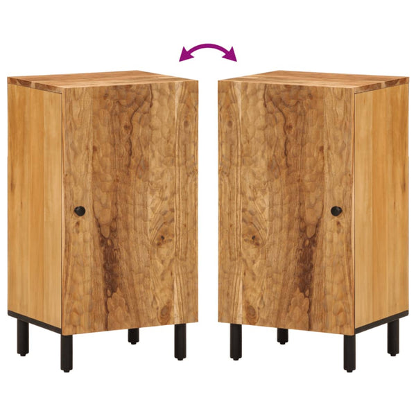 Akazie Beistellschrank 40x33x75 cm