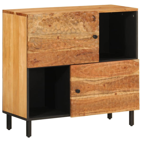Akazie Beistellschrank 80x33x75 cm