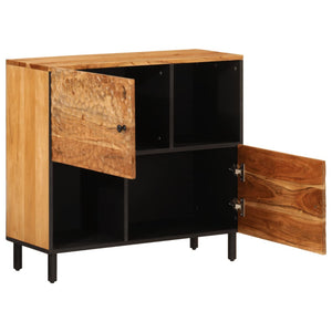 Akazie Beistellschrank 80x33x75 cm