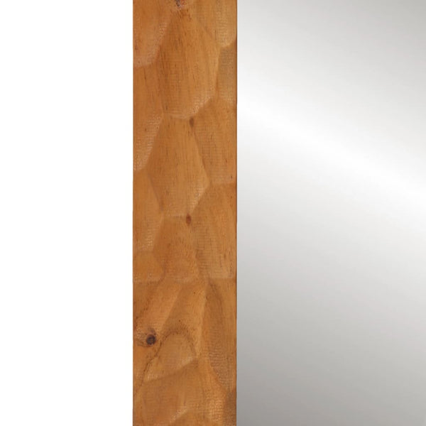 Badspiegel 50x70 cm Akazie Massivholz