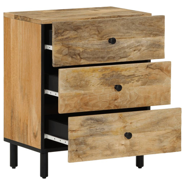 Nachttisch Mango Massivholz 50x33x60 cm