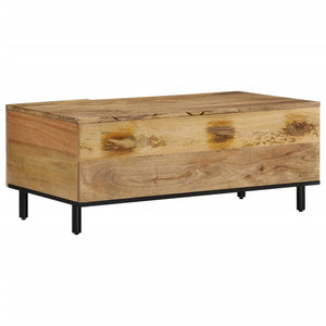 Couchtisch Mango Massivholz 100x54 cm