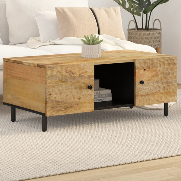 Couchtisch Mango Massivholz 100x54 cm