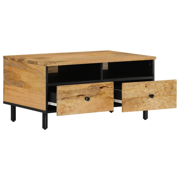 Couchtisch Mango Massivholz 80x54 cm