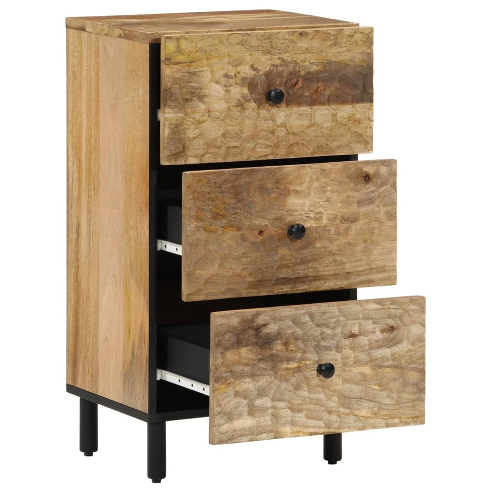 vidaXL Side Cabinet 40x33x75 cm Solid Mango Wood