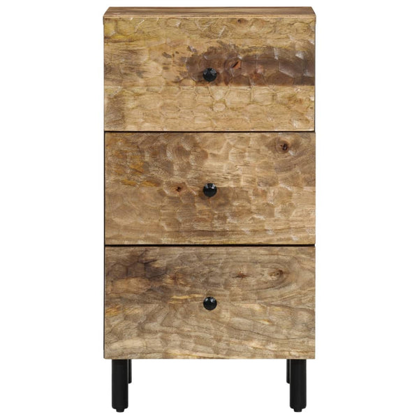 Mango Beistellschrank Massivholz 40x33x75 cm