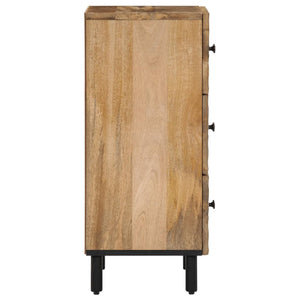 Mango Beistellschrank Massivholz 40x33x75 cm