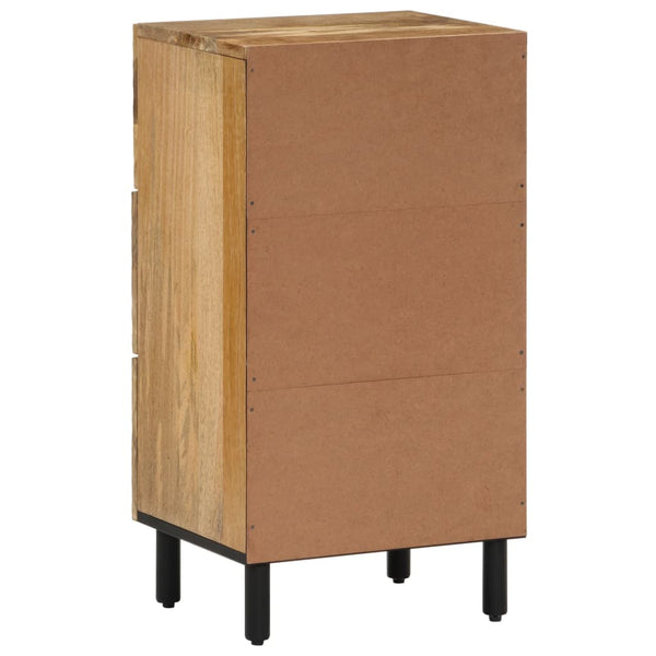 Mango Beistellschrank Massivholz 40x33x75 cm