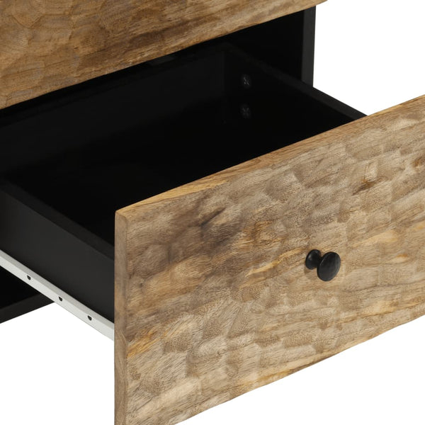 Mango Beistellschrank Massivholz 40x33x75 cm