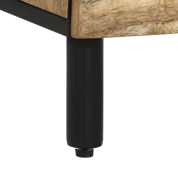 Mango Beistellschrank Massivholz 40x33x75 cm