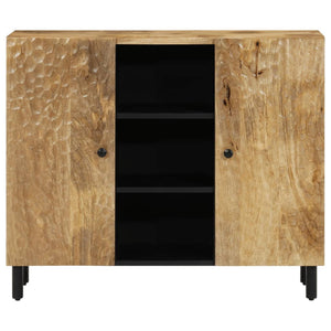 Beistellschrank Mango Massivholz 90 cm