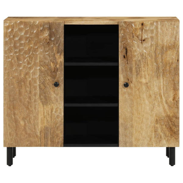 Beistellschrank Mango Massivholz 90 cm