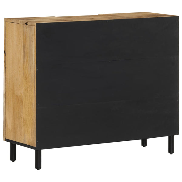 Beistellschrank Mango Massivholz 90 cm