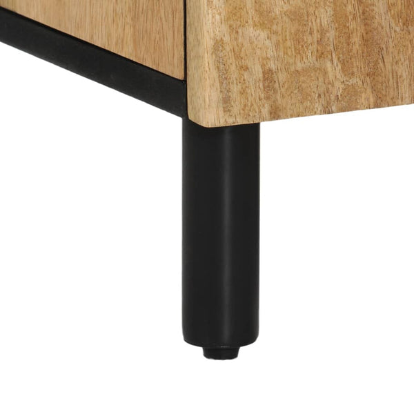 Beistellschrank Mango Massivholz 90 cm