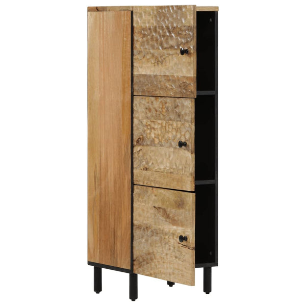 vidaXL Buffet haut 40x33x110 cm Bois de manguier massif