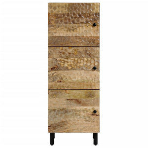 vidaXL Buffet haut 40x33x110 cm Bois de manguier massif