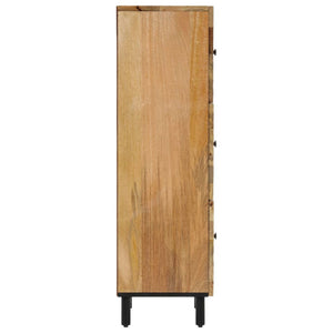 vidaXL Buffet haut 40x33x110 cm Bois de manguier massif