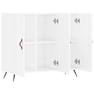 Sideboard Weiß Hochglanz 90 cm