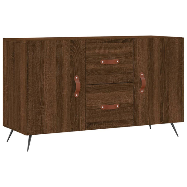 Sideboard Braun Eichenoptik 100 cm