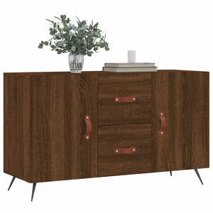 Sideboard Braun Eichenoptik 100 cm