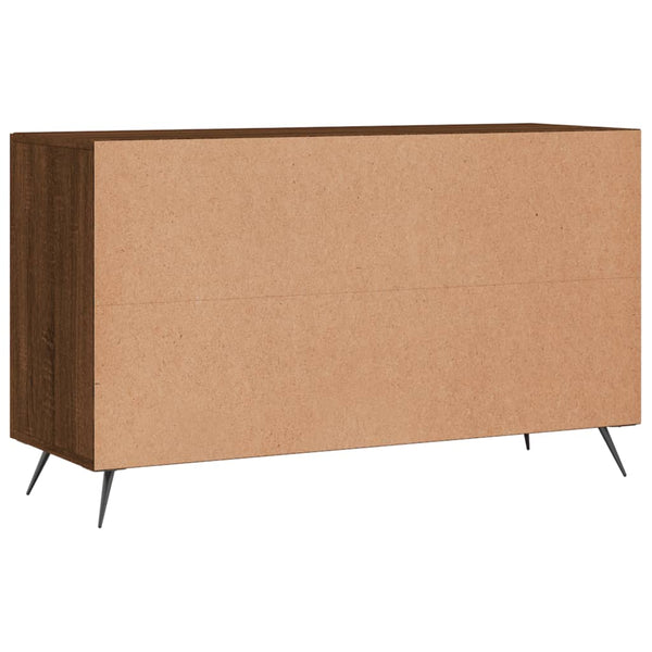Sideboard Braun Eichenoptik 100 cm