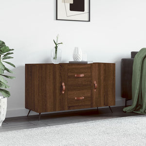 Sideboard Braun Eichenoptik 100 cm