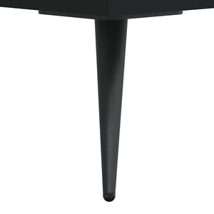 Schwarzes Highboard 69,5x31x115cm