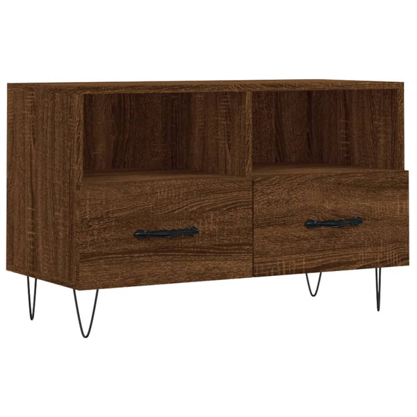 TV-Schrank Braun Eichen-Optik 80 cm