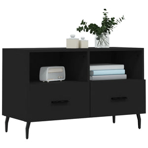 Schwarzer TV-Schrank 80 cm