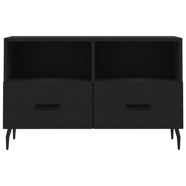 Schwarzer TV-Schrank 80 cm