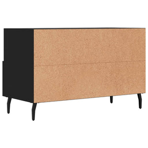 Schwarzer TV-Schrank 80 cm