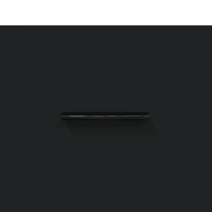 Schwarzer TV-Schrank 80 cm
