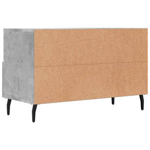 Betongrauer TV-Schrank 80 cm